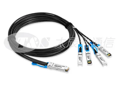 ج QSFP28 إلى 4SFP28 داك